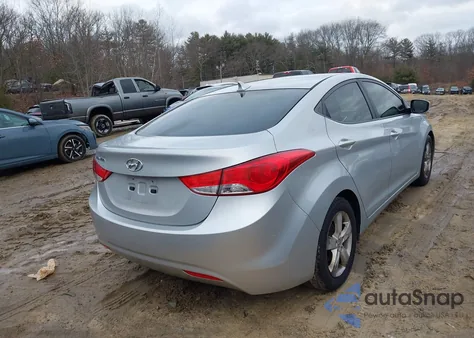 2011 Hyundai Elantra Gls from USA, damaged, VIN 5NPDH4AE3BH002603